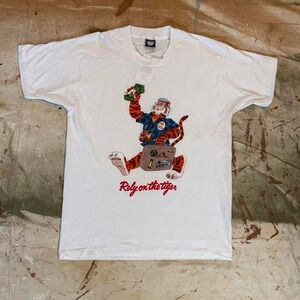 Vintage 90s rely on the tiger T-shirt